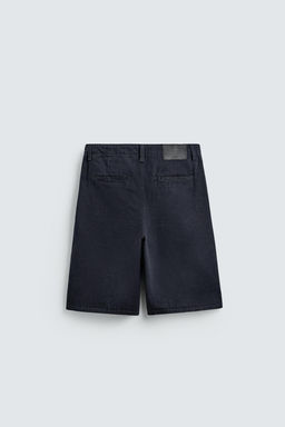 BERMUDA DENIM RELAXED FIT / Azul - Zara фото 7