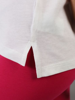 CRB wear / CSKG 64103-21K Футболка для девочки,экрю/Ex.Cherubino фото 3