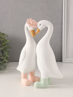 Фигурка полистоун «Утки в резиновых сапогах», 18.5×7.5×21.5 см