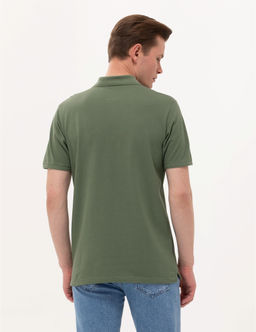 Haki Regular Fit Basic Ti__rt - Pierre cardin фото 5