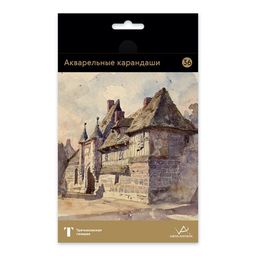 VISTA-ARTISTA Extra Fine GTG-WPS-36 Акварельные карандаши набор заточенный 4 х 36 цв. 03 Поленов