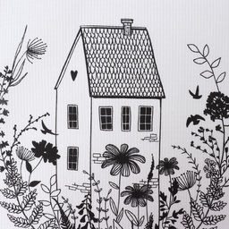 Полотенце кухонное Доляна Дом там где сердце 35х60 см, 100% хл, 160г/м2  фото 8