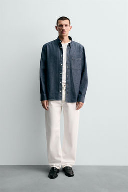 STRAIGHT ANKLE FIT SELVEDGE JEANS