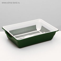 Туалет глубокий с сеткой 36×25×9 см, микс цветов