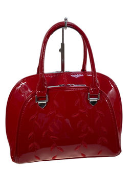 Женская сумка из искусственной кожи, цвет красный