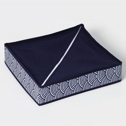 Органайзер для хранения белья Доляна Волна, 7 отделений, 34308 см, синий  фото 5