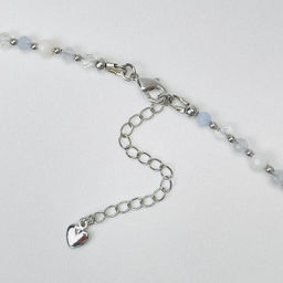 Колье для Девы из Горного Хрусталя,Опала и Агата - Радуга самоцветов фото 3