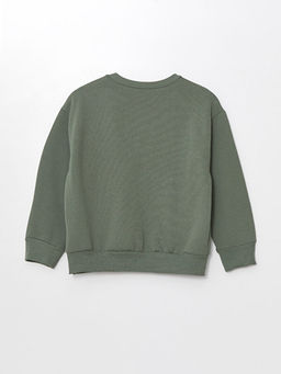 Bisiklet Yaka Basic Uzun Kollu K?z ?ocuk Sweatshirt - Waikiki фото 2