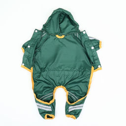 Комбинезон для собак, демисезонный, размер M (ДС 25-27, Ог 35-37, ОШ 27-29 см), зелёный - Simaland фото 12