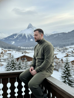 52722 Костюм мужской флисовый