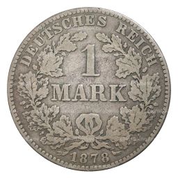 1 марка 1878 года В Германия