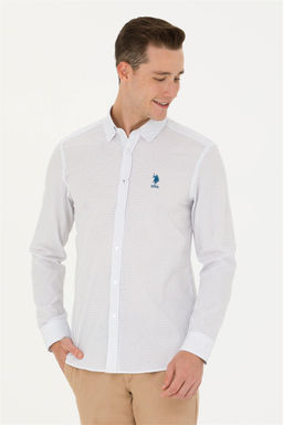 U. S. Polo Assn Мужская рубашка Saks с длинным рукавом - U.s. polo assn фото 10