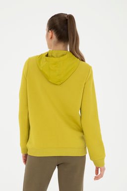 Женский свитшот фисташкового зеленого цвета - U.s. polo assn фото 5