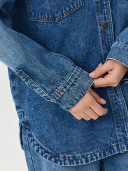 Жакет женский джинсовый - Mark formelle фото 5