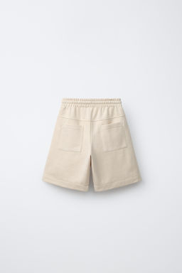 BERMUDA FELPA ETIQUETA / Piedra - Zara фото 2