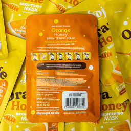 Маска для Лица Тканевая Осветляющая Апельсин и Мед JOJI
30 гр фото 24