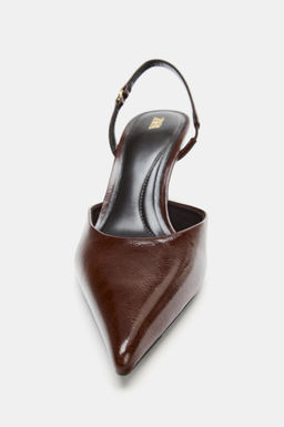 POINTED TOE SLINGBACK SHOES - Zara фото 8