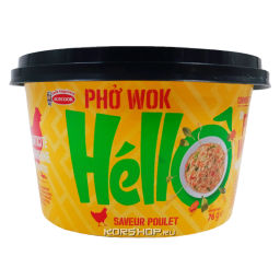 Рисовая лапша б/п со вкусом курицы Hello Rice Acecook, Вьетнам, 76 г Акция