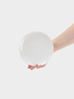 Тарелка Hanna Knövell, d=18 см, фарфор, белая