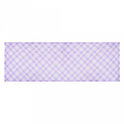 "Аромат лаванды К" Скатерть-дорожка на стол 50х145см, хлопок "Премиум" 186г/м2, "Домашняя мода" (Россия)