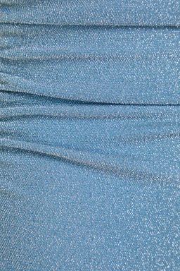 TRENDYOLMILLA Pembe Straplez Drapeli Simli High Leg Regular Mayo TBESS23MA00406  фото 25