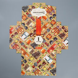 Складная коробка конверт Джентельмен, 31 х 22 х 5 см - Дарите счастье фото 7