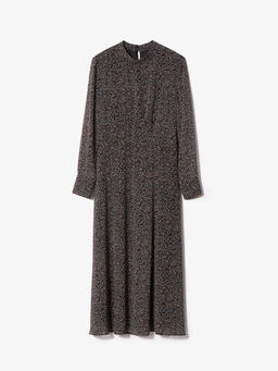 Платье макси с цветочным принтом - Emka фото 5