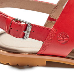 Женские сандалии Timberland Chicago Riverside Sandal 2 Strap красные  фото 4