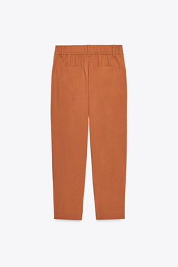 DARTED TROUSERS WITH ELASTIC WAIST - Zara фото 6