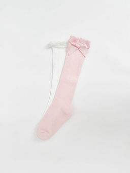 Basic K?z Bebek Soket ?orap 2li - Waikiki фото 2