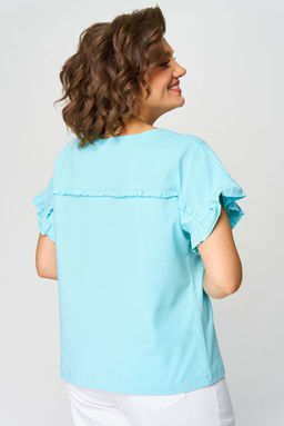 Футболка Rumoda 2264-Р голубой  фото 5