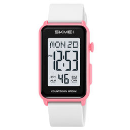 Часы наручные Skmei женские кварцевые 2647pink-white