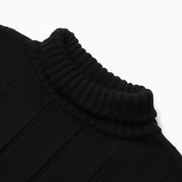 Костюм женский (джемпер, брюки) MINAKU: Knitwear Collection, размер 50-52, чёрный