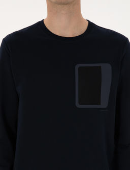 Lacivert Regular Fit Sweatshirt - Pierre cardin фото 6