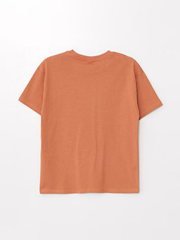 Oversize Bisiklet Yaka Erkek ?ocuk Ti??rt