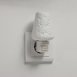 Светильник «Цветы» 1×7 Вт Е11 белый 7×7×12 см