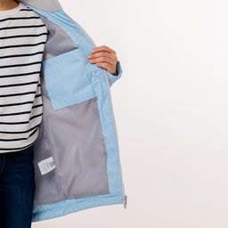 RODOS Куртка для девочки мембрана демисезон М-273 Голубой