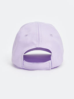 Yaz? Bask?l? K?z ?ocuk Kep ?apka