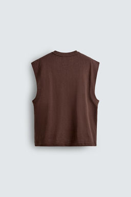 RELAXED FIT TANK TOP - Zara фото 7