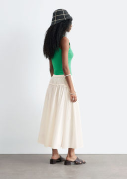 Falda midi con cord?n de ajuste - H&m фото 6