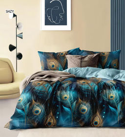 КПБ Зима-лето сатин Альверино 1,5-спальный