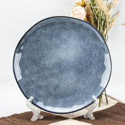 Тарелка обеденная 27,1 см. JEWEL Графит (керамика) арт. ПС0043-65