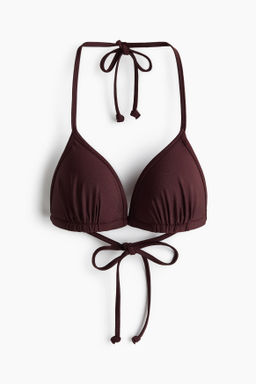 Top de bikini de tri?ngulo con push-up - H&m фото 2
