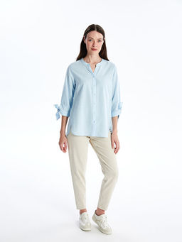 Kad?n Ka??k Yaka D?z G?mlek