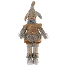 Игрушка набивная "Клоун" (муз, движ), L17 W16 H52 см