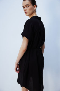 MAMA Vestido camisero con cinturon de anudar - H&m фото 4