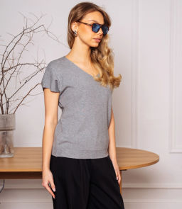 Футболка #КТ6010 (3), серый - Dommod фото 2