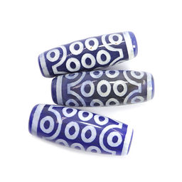 Бусина Дзи уп-3шт Непальская символизирует исполнение желанний 3см