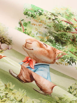 Дорожка пасхальная на стол Этель. Кроличья ферма, 40?149 см, 100% хлопок, саржа 190 г/м?, белая