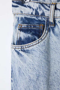 Ac?k Mavi Yuksek Bel Wide Leg Jeans TWOSS25JE00181 - Trendyolmilla фото 7